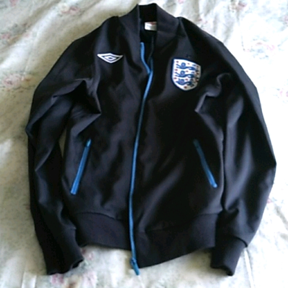 Umbro Team England Football Track Jacket Sz S